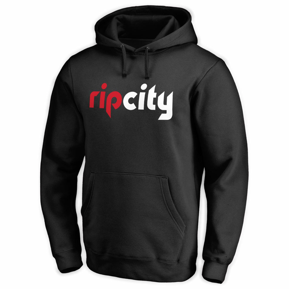NBA - Portland Trail Blazers Wordmark Pullover Hoodie - Black
