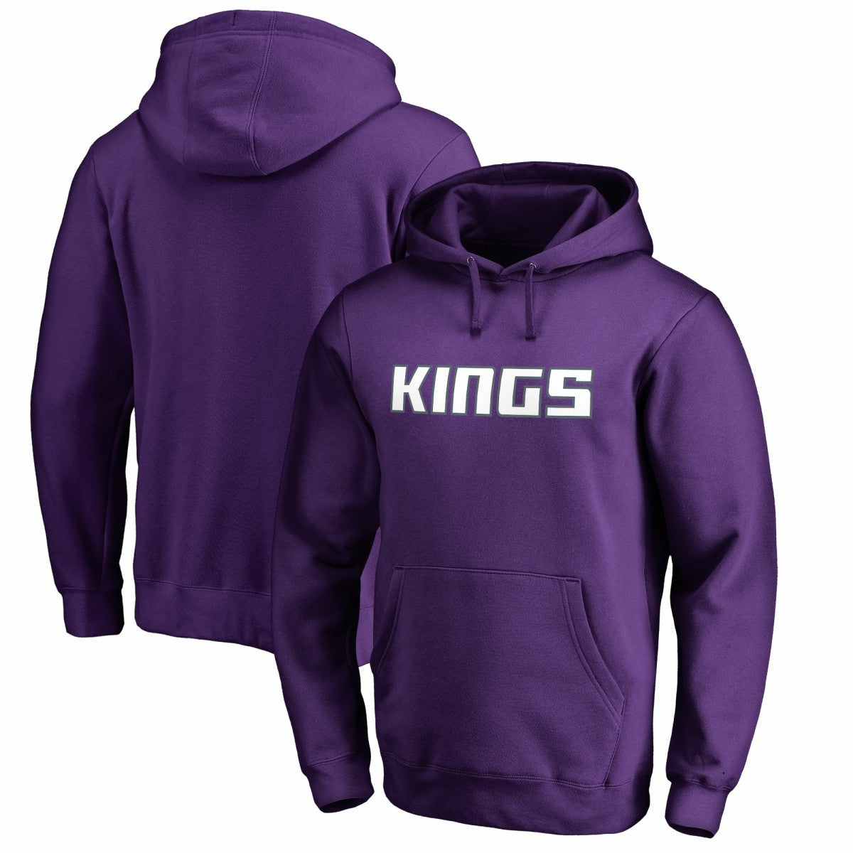 NBA - Sacramento Kings Wordmark Pullover Hoodie - Purple