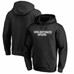 NBA - San Antonio Spurs Wordmark Pullover Hoodie - Black