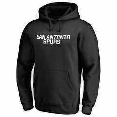 NBA - San Antonio Spurs Wordmark Pullover Hoodie - Black