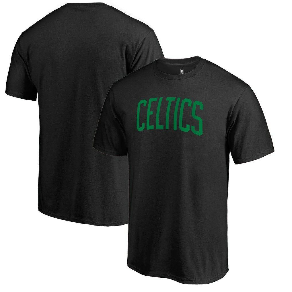 NBA - Boston Celtics Primary Wordmark II T-Shirt - Black