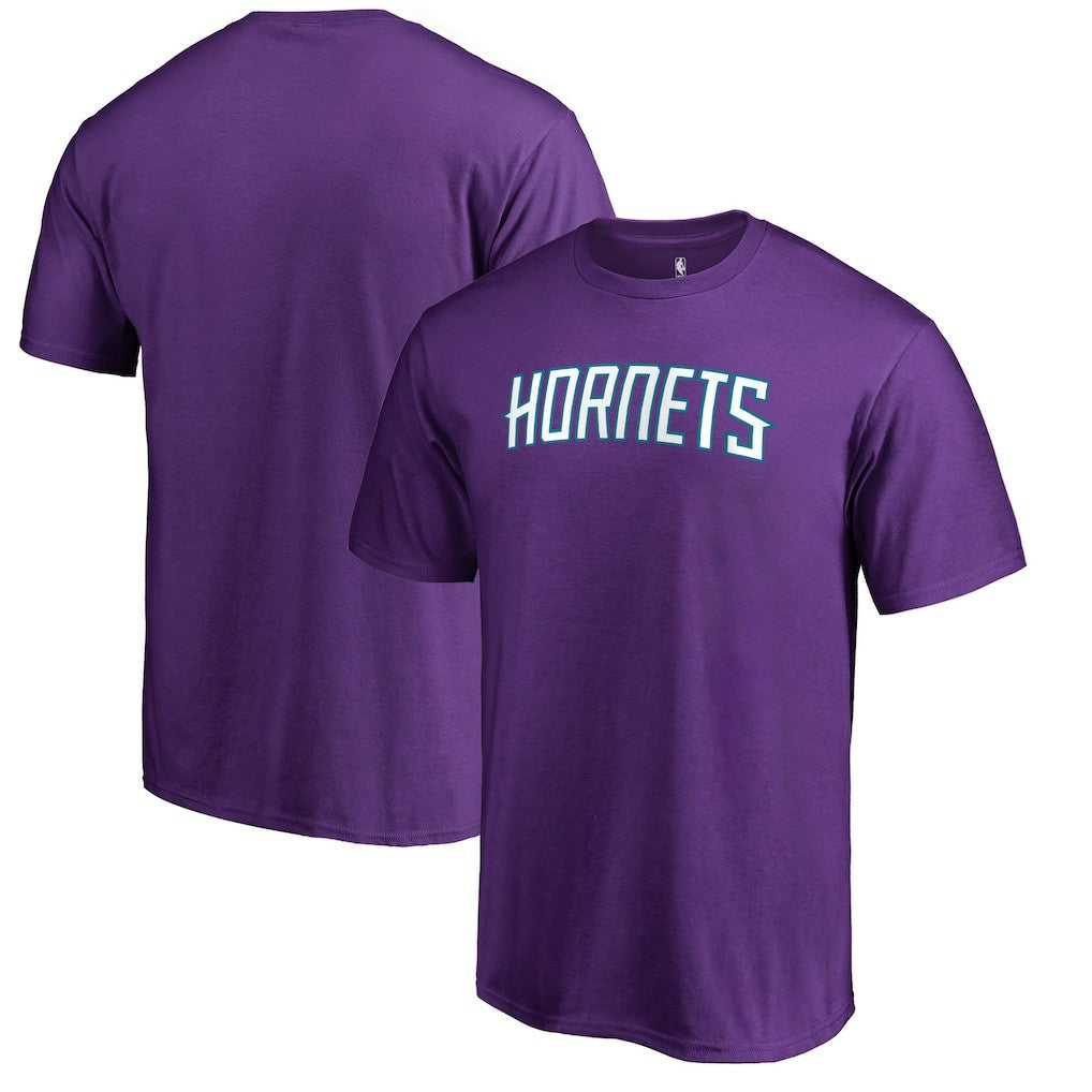 NBA - Charlotte Hornets Primary Wordmark T-Shirt - Purple