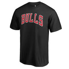 NBA - Chicago Bulls Primary Wordmark T-Shirt - Black