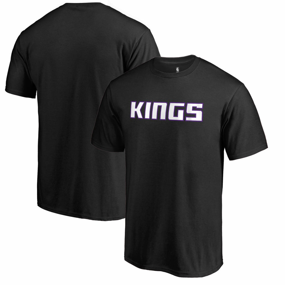 NBA - Sacramento Kings Primary Wordmark T-Shirt - Black