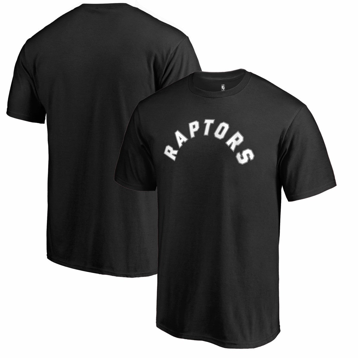 NBA - Toronto Raptors Primary Wordmark T-Shirt - Black