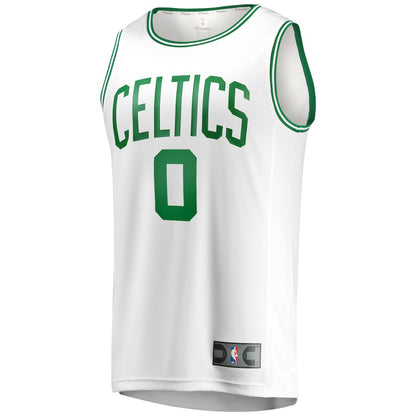 Jayson Tatum Boston Celtics Fast Break Replica Away Jersey White - Association Edition | NBA Jerseys