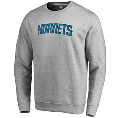 NBA - Charlotte Hornets Wordmark Pullover Sweatshirt - Heathered Gray