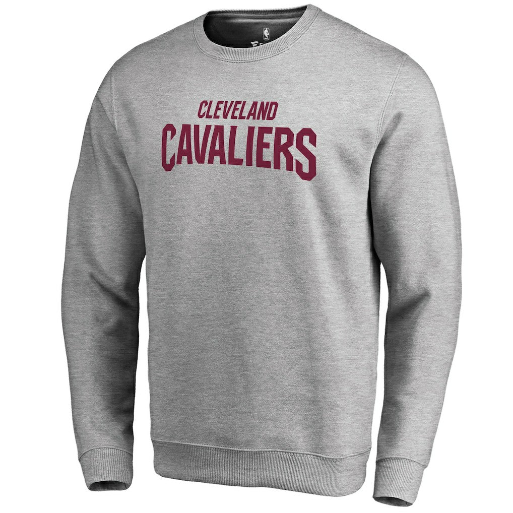 NBA - Cleveland Cavaliers Wordmark Pullover Sweatshirt - Heathered Gray