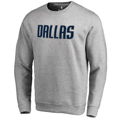 NBA - Dallas Mavericks Wordmark Pullover Sweatshirt - Heathered Gray
