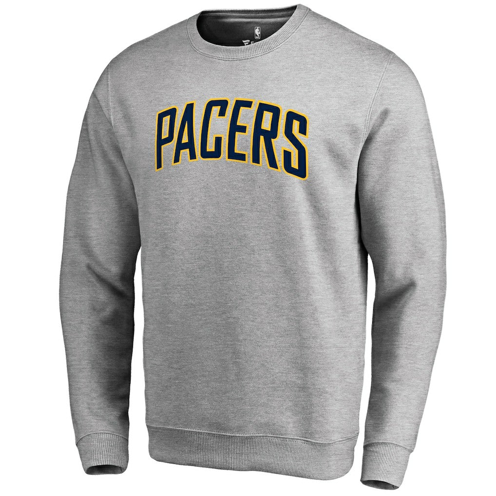 NBA - Indiana Pacers Wordmark Pullover Sweatshirt - Heathered Gray