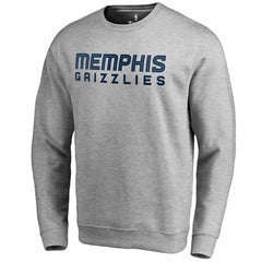 NBA - Memphis Grizzlies Wordmark Pullover Sweatshirt - Heathered Gray
