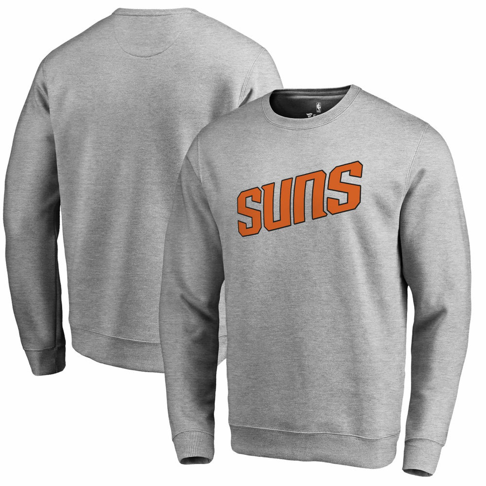 NBA - Phoenix Suns Wordmark Pullover Sweatshirt - Heathered Gray