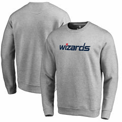 NBA - Washington Wizards Wordmark Pullover Sweatshirt - Heathered Gray