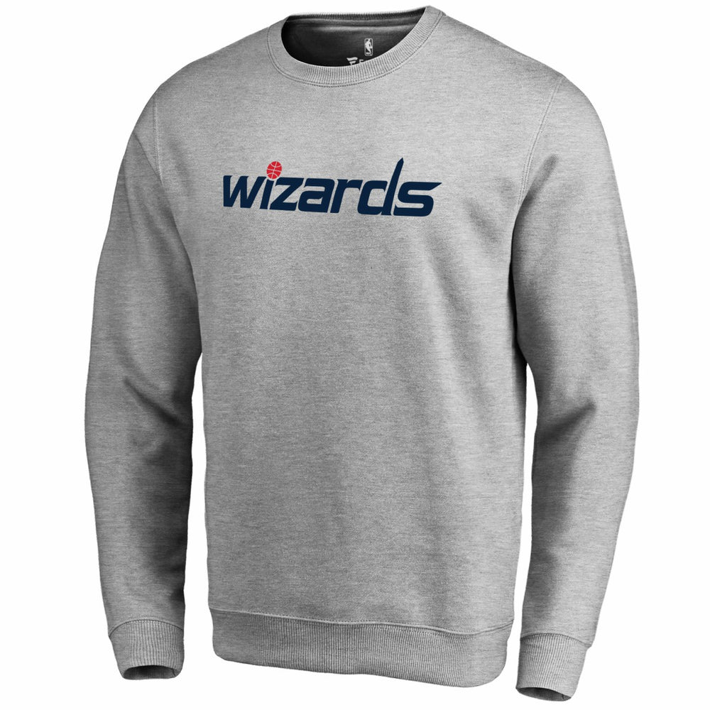 NBA - Washington Wizards Wordmark Pullover Sweatshirt - Heathered Gray