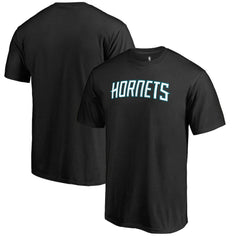 NBA - Charlotte Hornets Primary Wordmark T-Shirt - Black