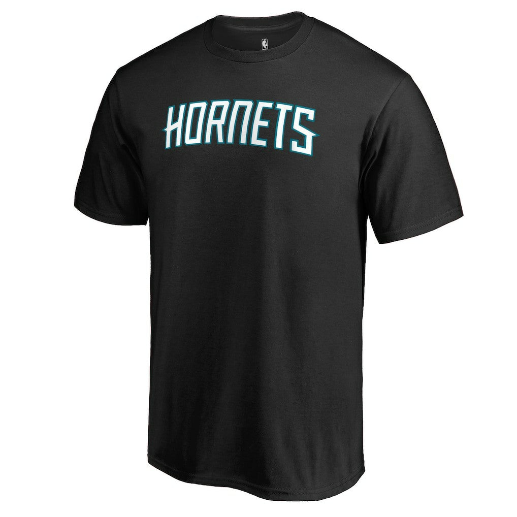 NBA - Charlotte Hornets Primary Wordmark T-Shirt - Black