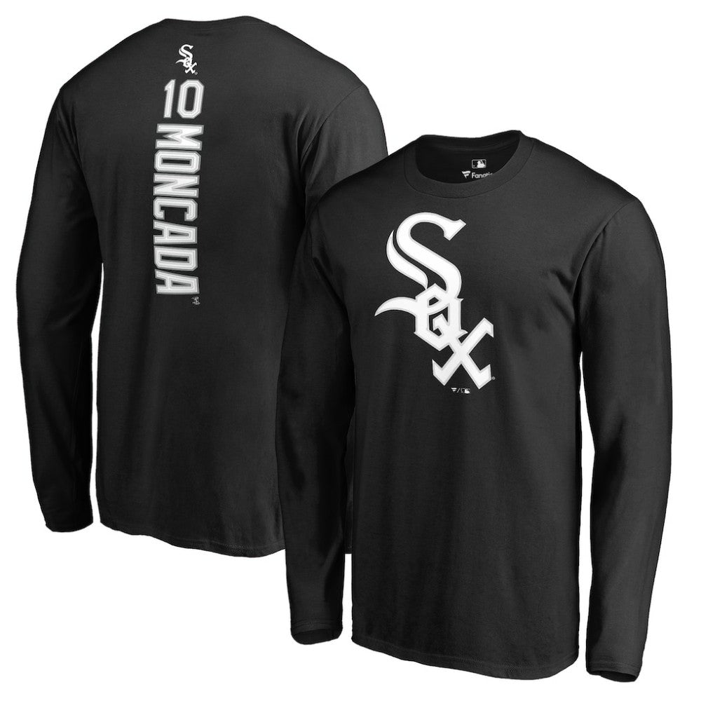 Yoan Moncada Chicago White Sox Backer Long Sleeve T-Shirt for sale