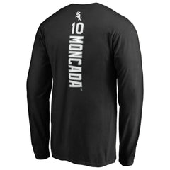Yoan Moncada Chicago White Sox Backer Long Sleeve T-Shirt for sale