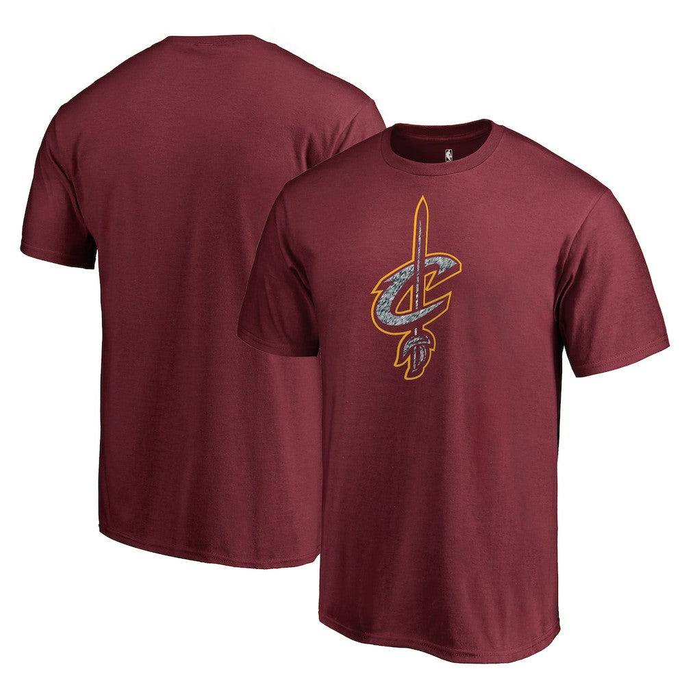 NBA - Cleveland Cavaliers Static Logo T-Shirt - Wine