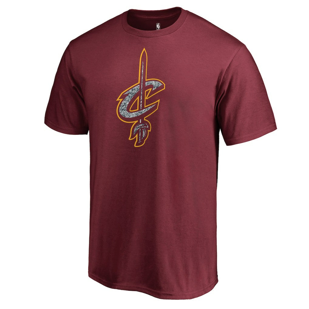 NBA - Cleveland Cavaliers Static Logo T-Shirt - Wine