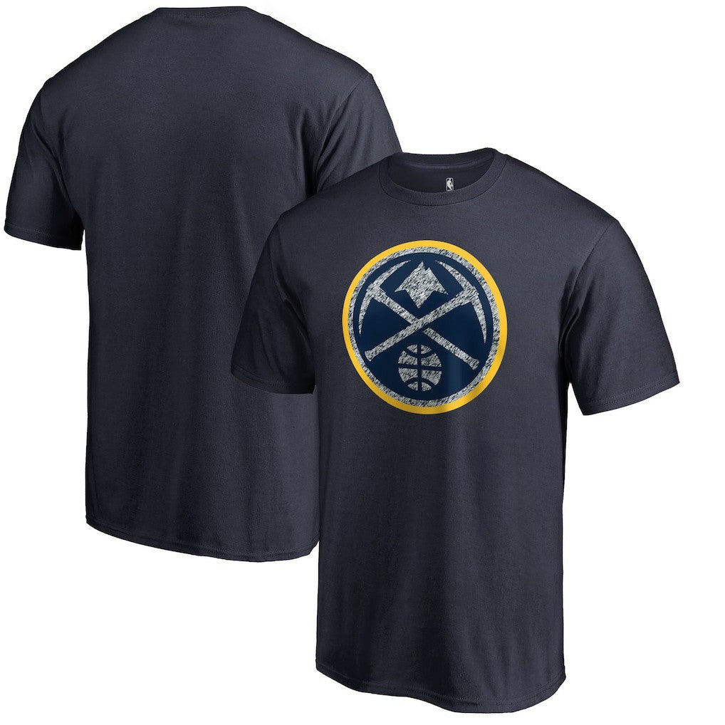 NBA - Denver Nuggets Static Logo T-Shirt - Navy