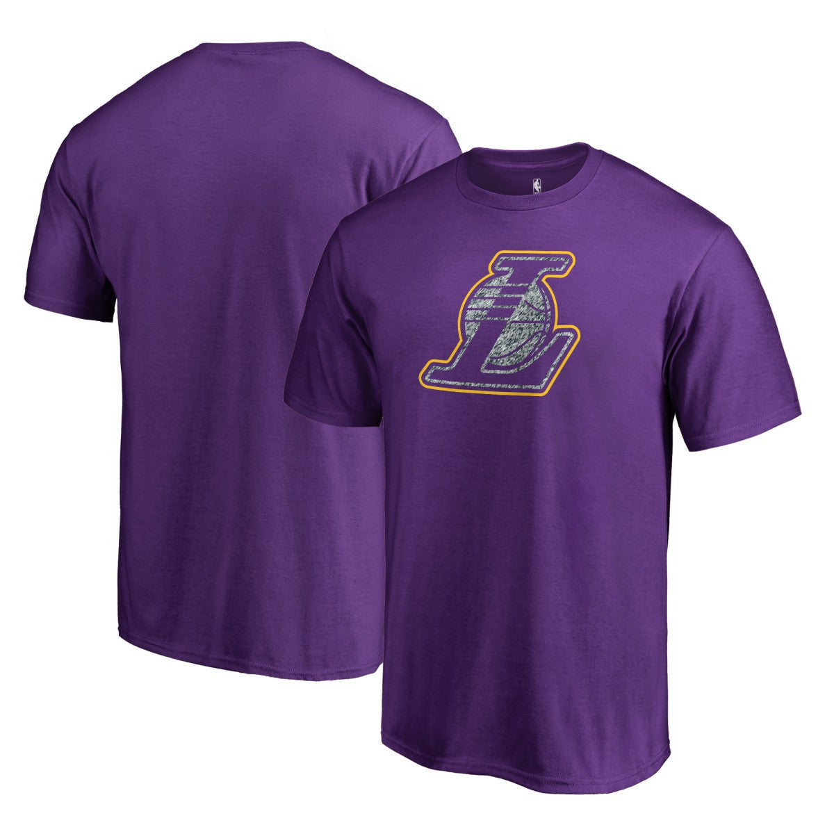 NBA - Los Angeles Lakers Static Logo T-Shirt - Purple