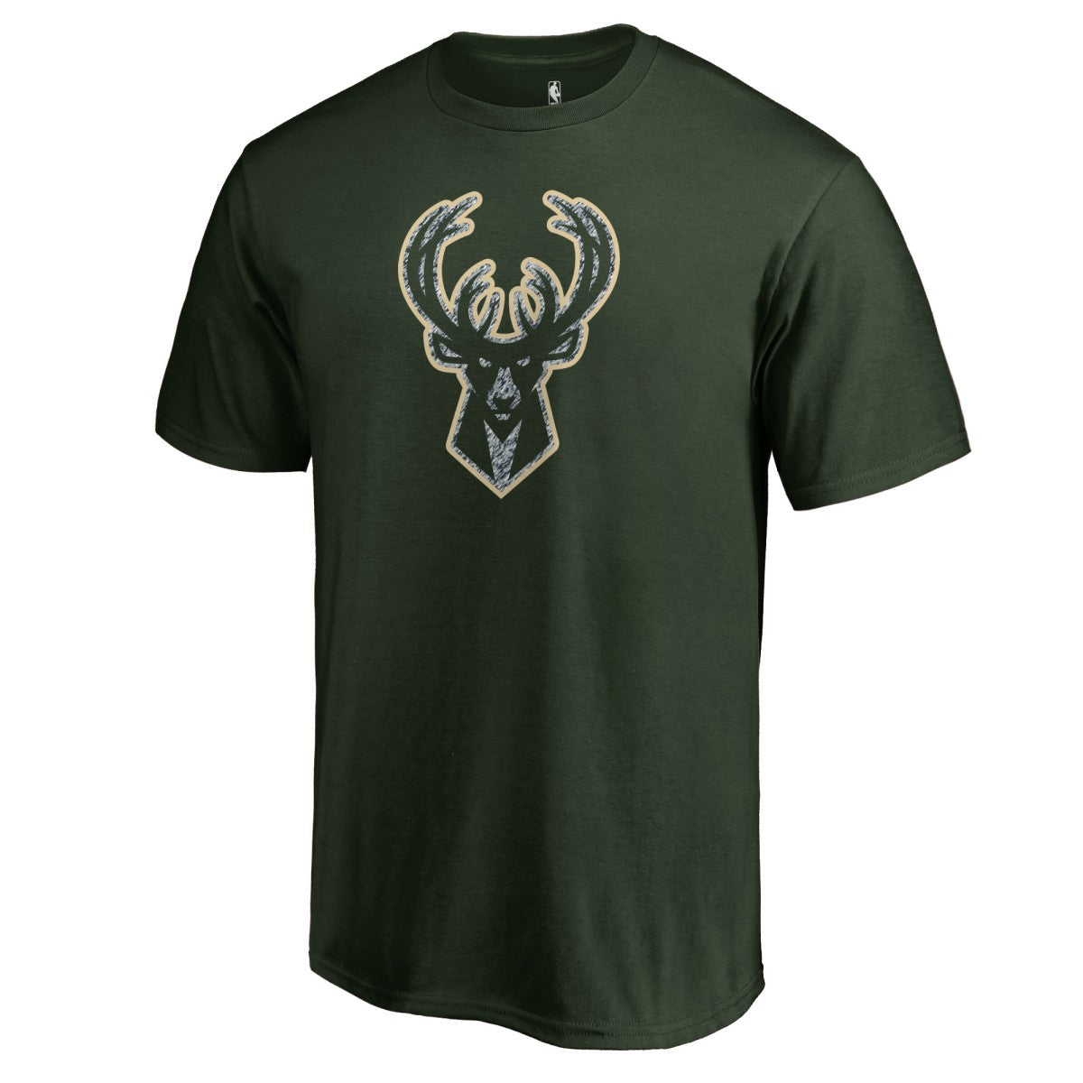 NBA - Milwaukee Bucks Static Logo T-Shirt - Green