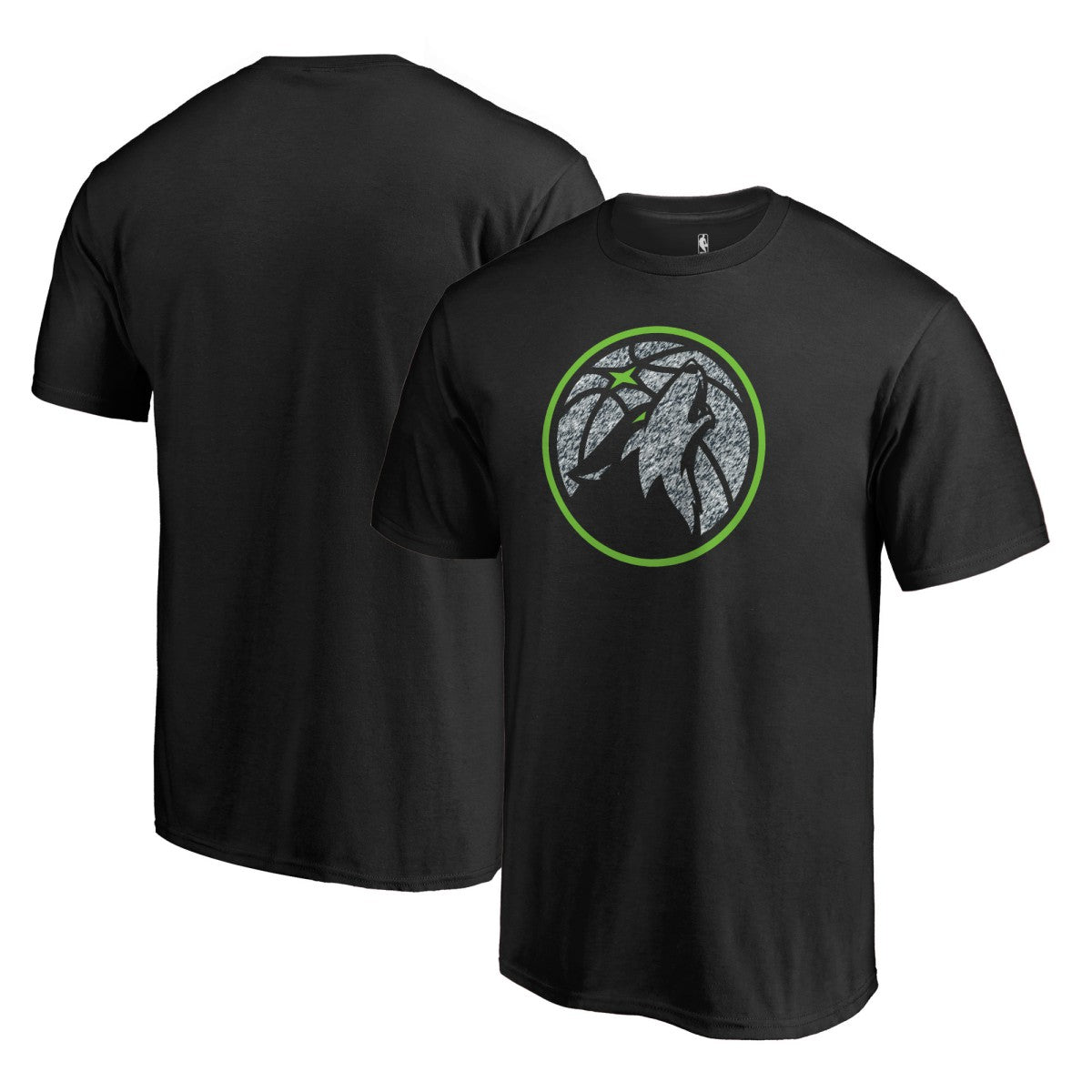 NBA - Minnesota Timberwolves Static Logo T-Shirt - Black