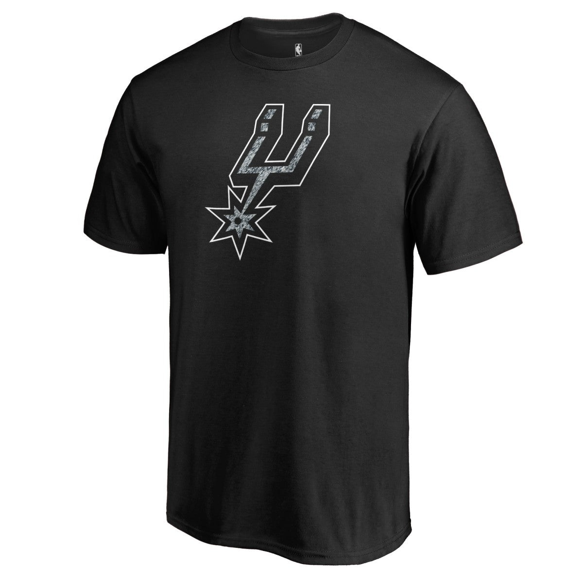 NBA - San Antonio Spurs Static Logo T-Shirt - Black