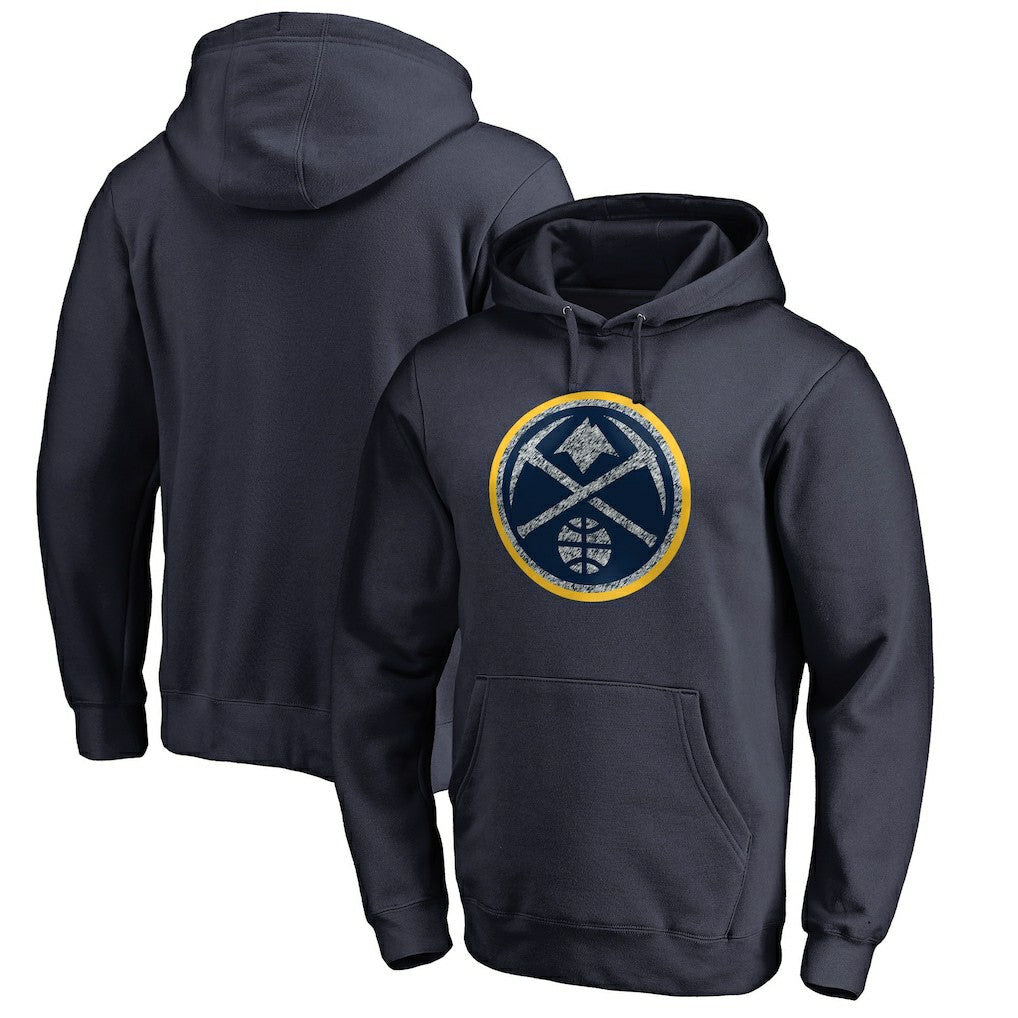 NBA - Denver Nuggets Static Logo Pullover Hoodie - Navy