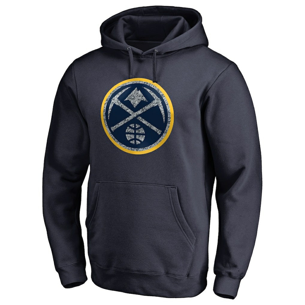 NBA - Denver Nuggets Static Logo Pullover Hoodie - Navy