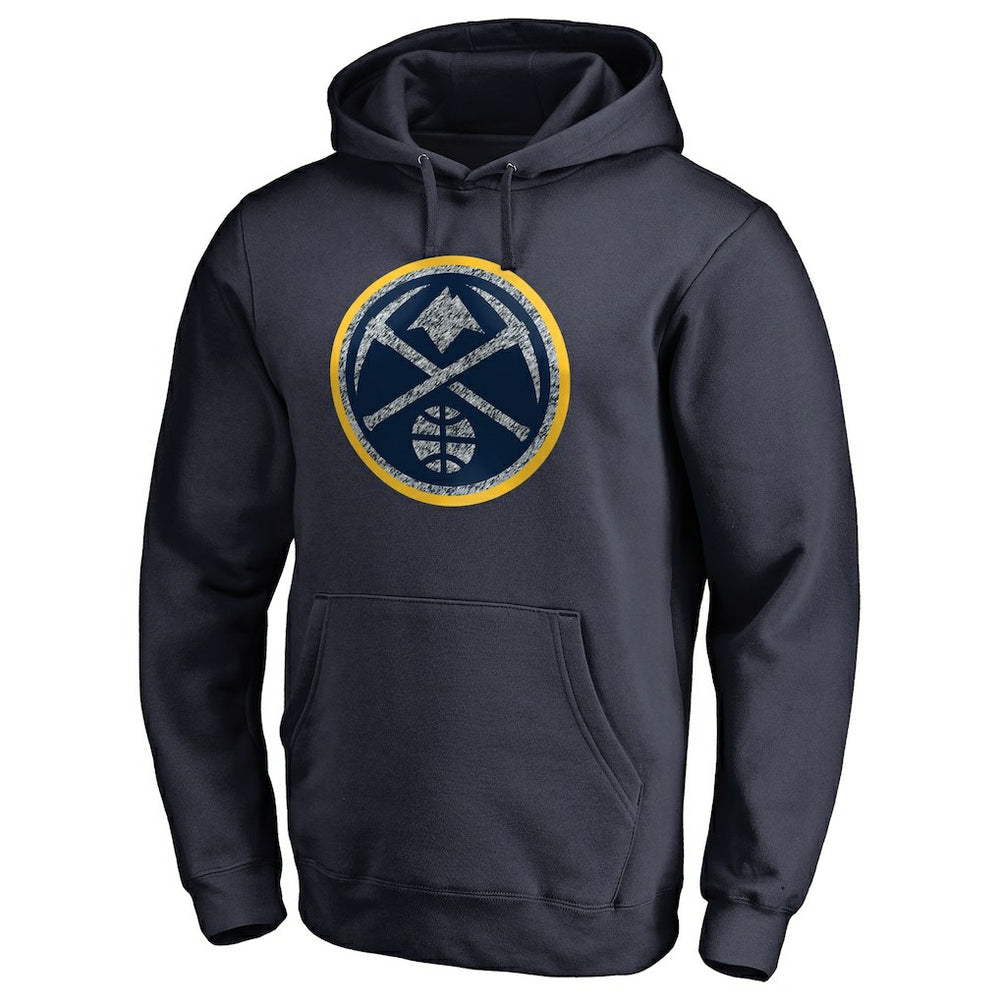 NBA - Denver Nuggets Static Logo Pullover Hoodie - Navy