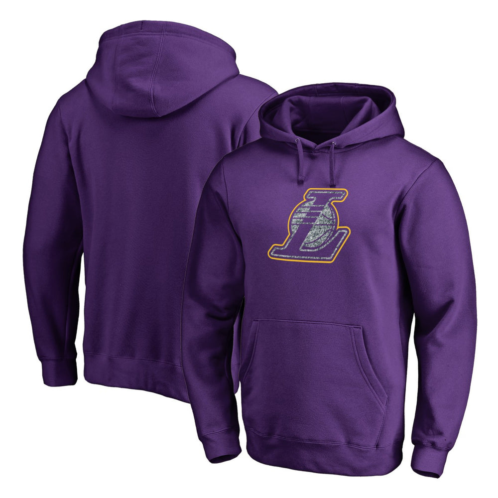 NBA - Los Angeles Lakers Static Logo Pullover Hoodie - Purple