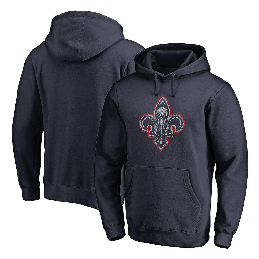 NBA - New Orleans Pelicans Static Logo Pullover Hoodie - Navy