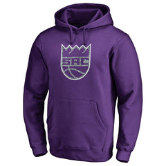 NBA - Sacramento Kings Static Logo Pullover Hoodie - Purple