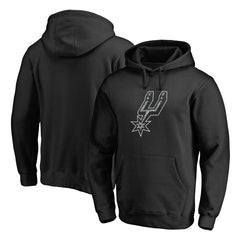 NBA - San Antonio Spurs Static Logo Pullover Hoodie - Black