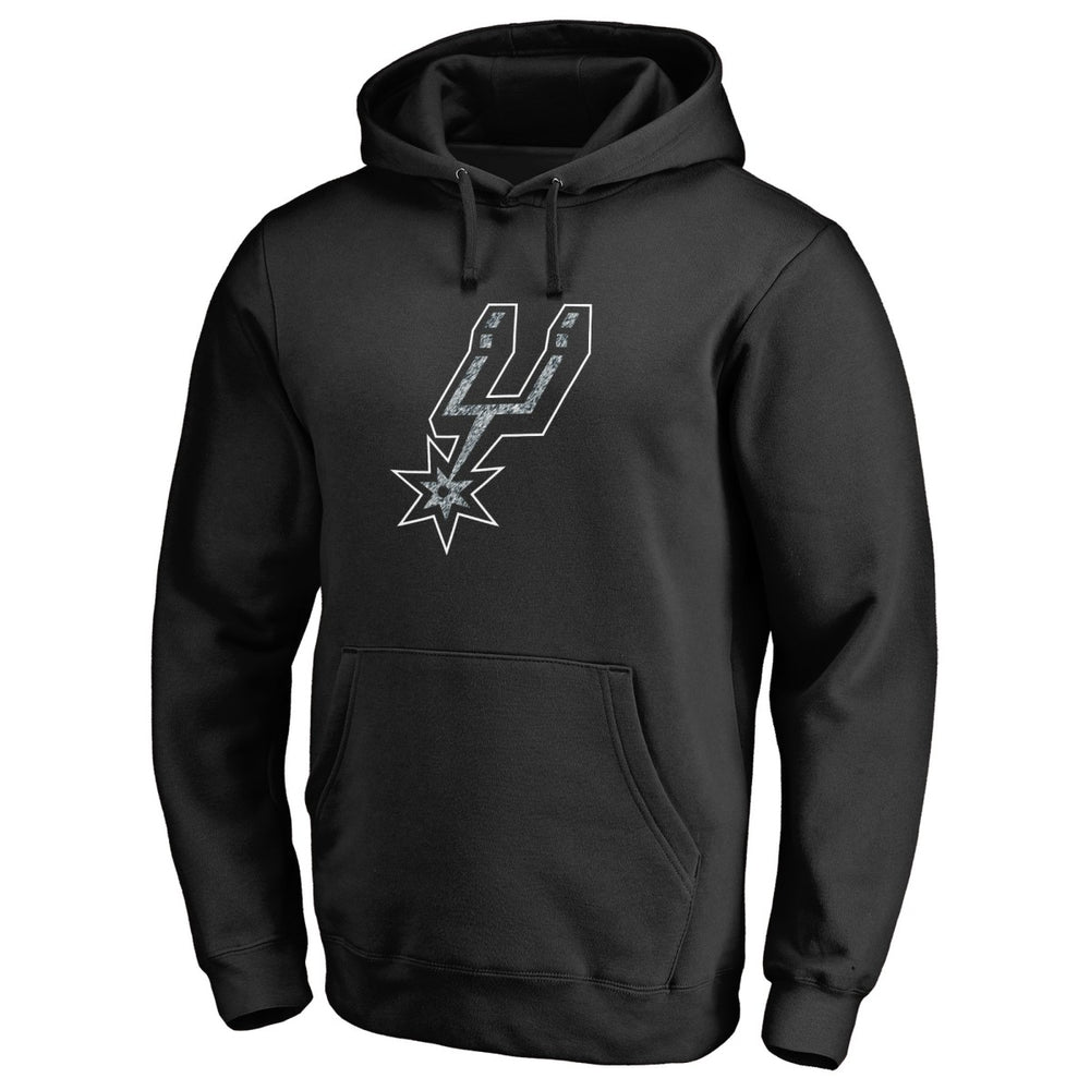 NBA - San Antonio Spurs Static Logo Pullover Hoodie - Black