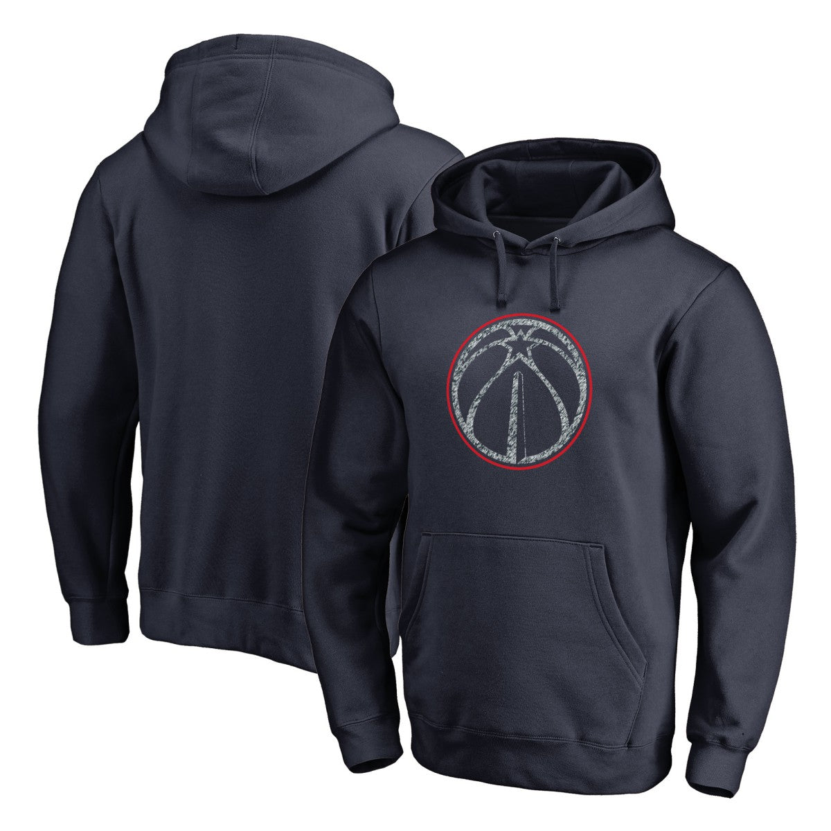 NBA - Washington Wizards Static Logo Pullover Hoodie - Navy