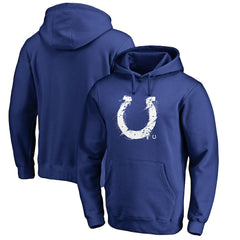 Indianapolis Colts Splatter Logo Pullover Hoodie Royal - NFL