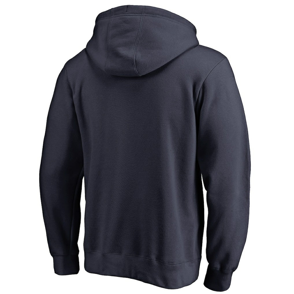 Seattle Seahawks Splatter Logo Pullover Hoodie College Navy - NFL