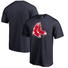 Boston Red Sox Splatter Logo T-Shirt Clearance