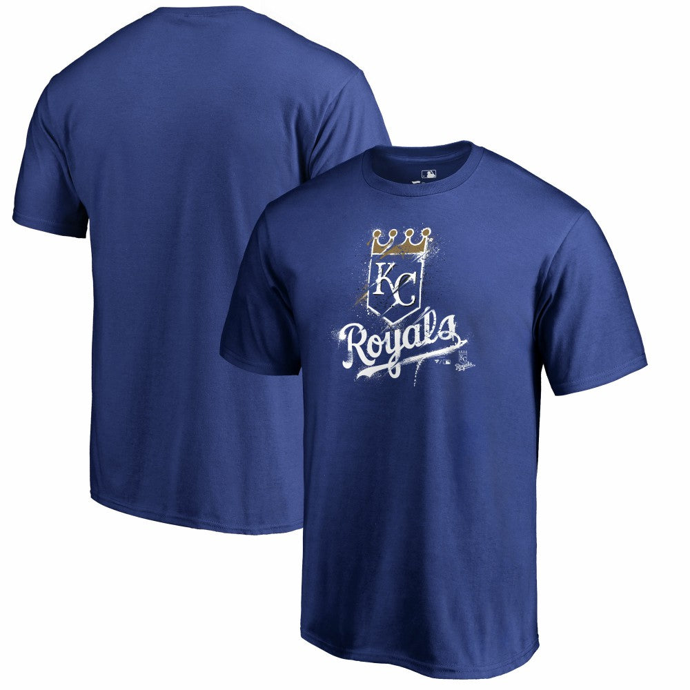Kansas City Royals Splatter Logo T-Shirt Lifestyle