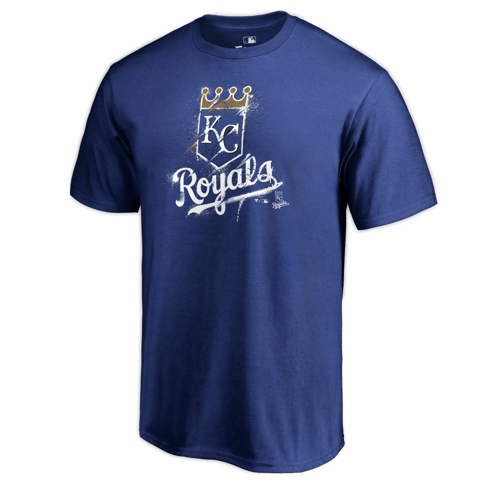 Kansas City Royals Splatter Logo T-Shirt Lifestyle