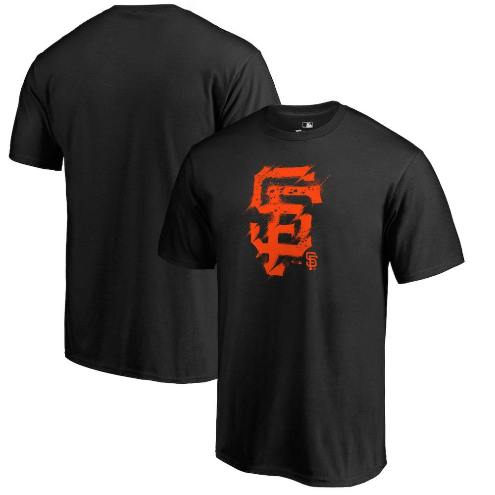 San Francisco Giants Splatter Logo T-Shirt Sale