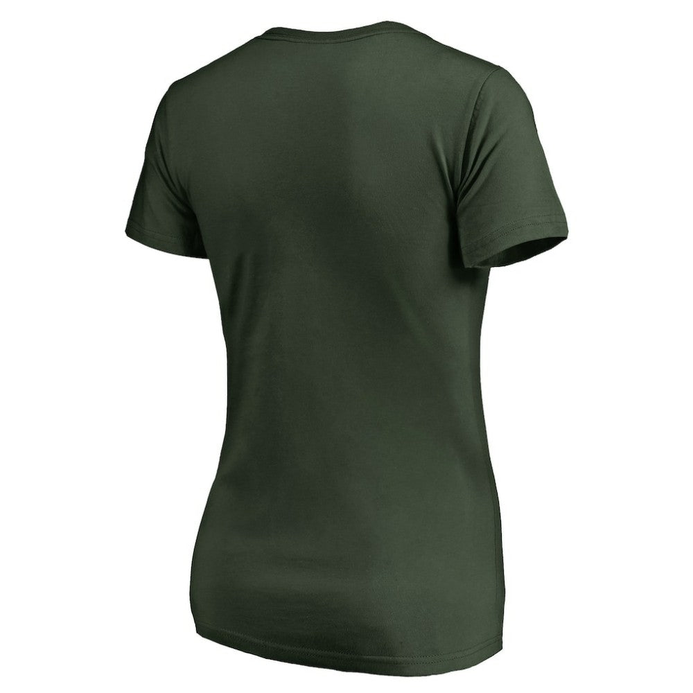 Athletics Women's Splatter Logo V-Neck T-Shirt Clearance