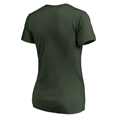 Athletics Women's Splatter Logo V-Neck T-Shirt Clearance