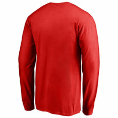 Los Angeles Angels Splatter Logo Long Sleeve T-Shirt discount