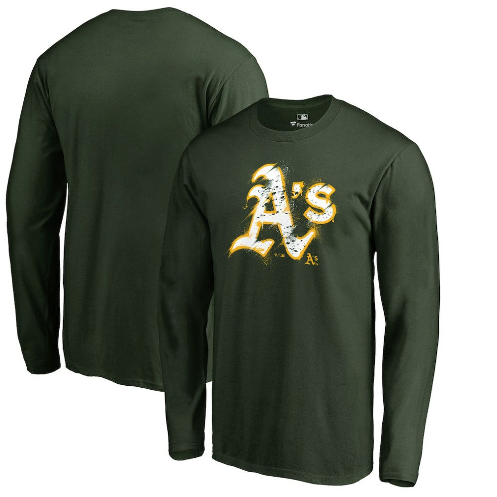 Athletics Splatter Logo Long Sleeve T-Shirt for sale