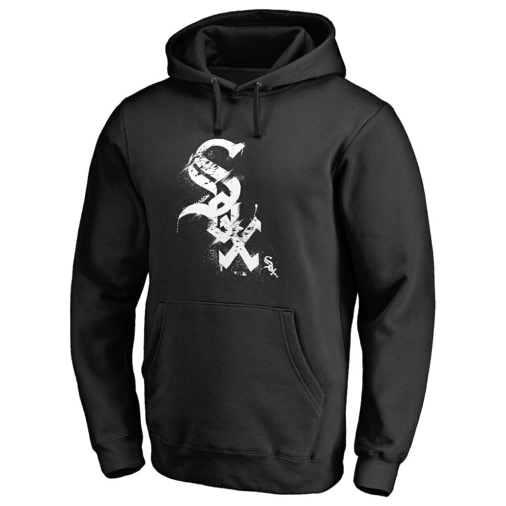 Chicago White Sox Splatter Logo Pullover Hoodie Clearance