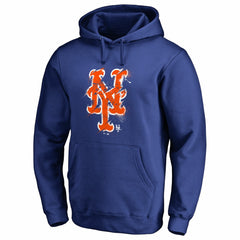 New York Mets Splatter Logo Pullover Hoodie Clearance